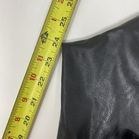 Commando Control Black Leather style Pants Medium - Picture 7 of 8